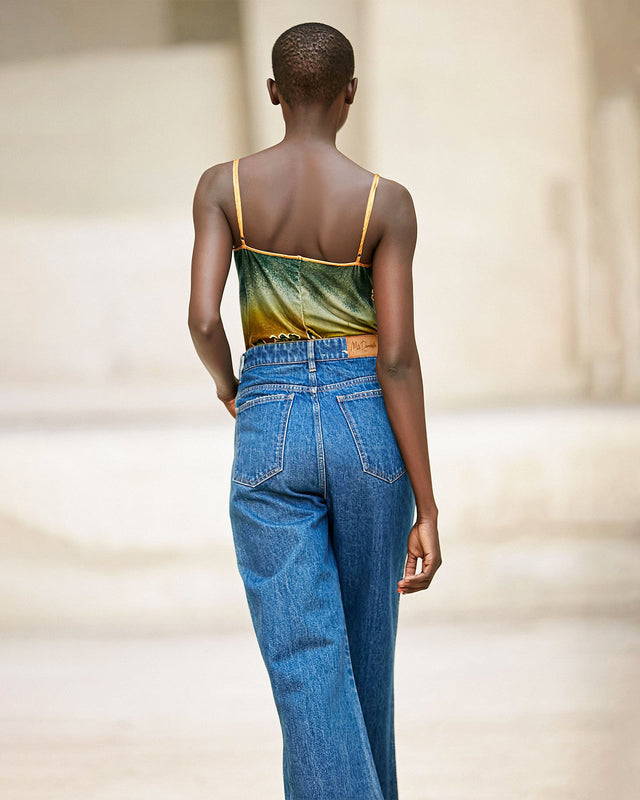 Pantalon Mes stylish  Indigo | Mes Demoiselles Paris - Image 3