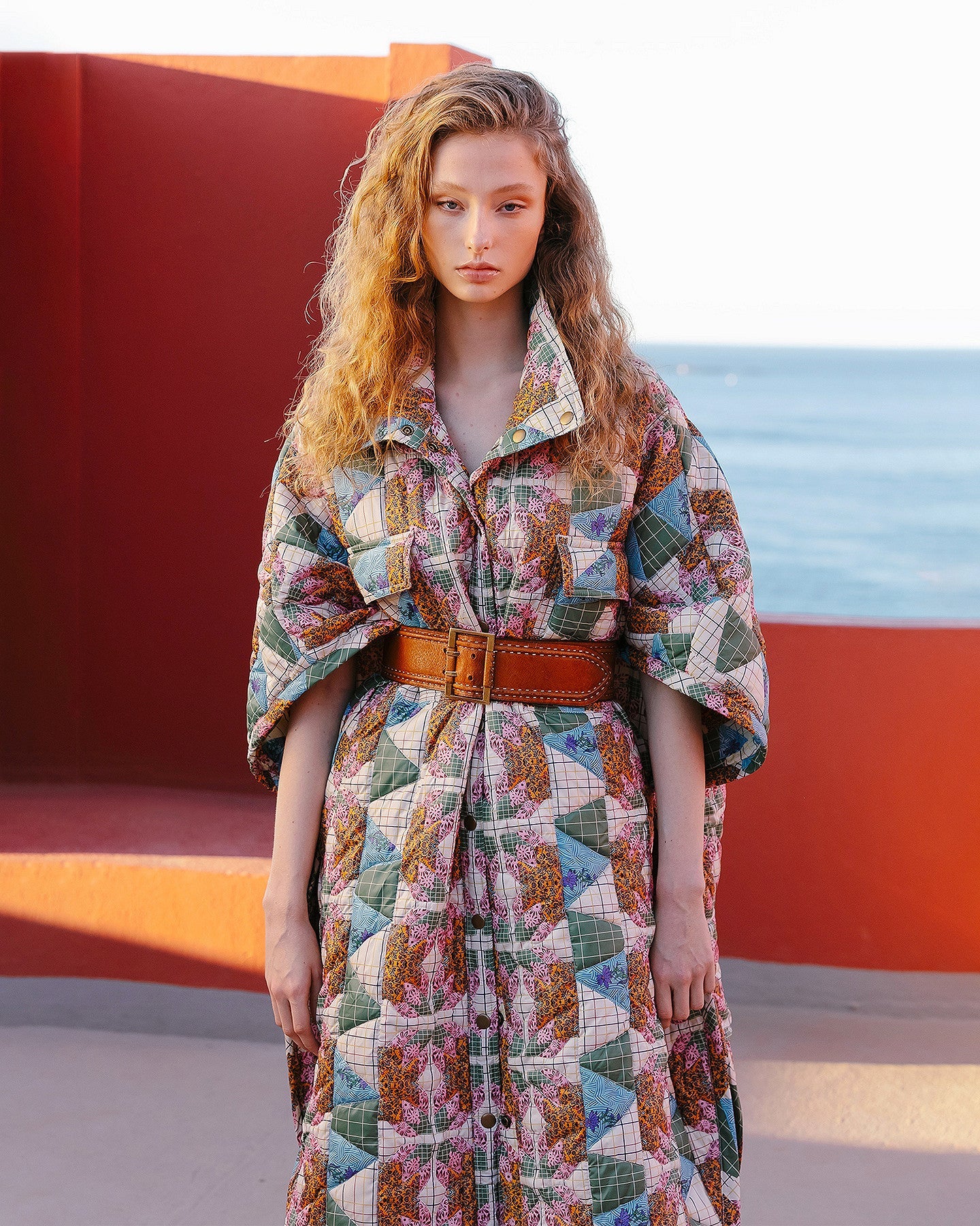 Poncho Fona  Multicolore | Mes Demoiselles Paris