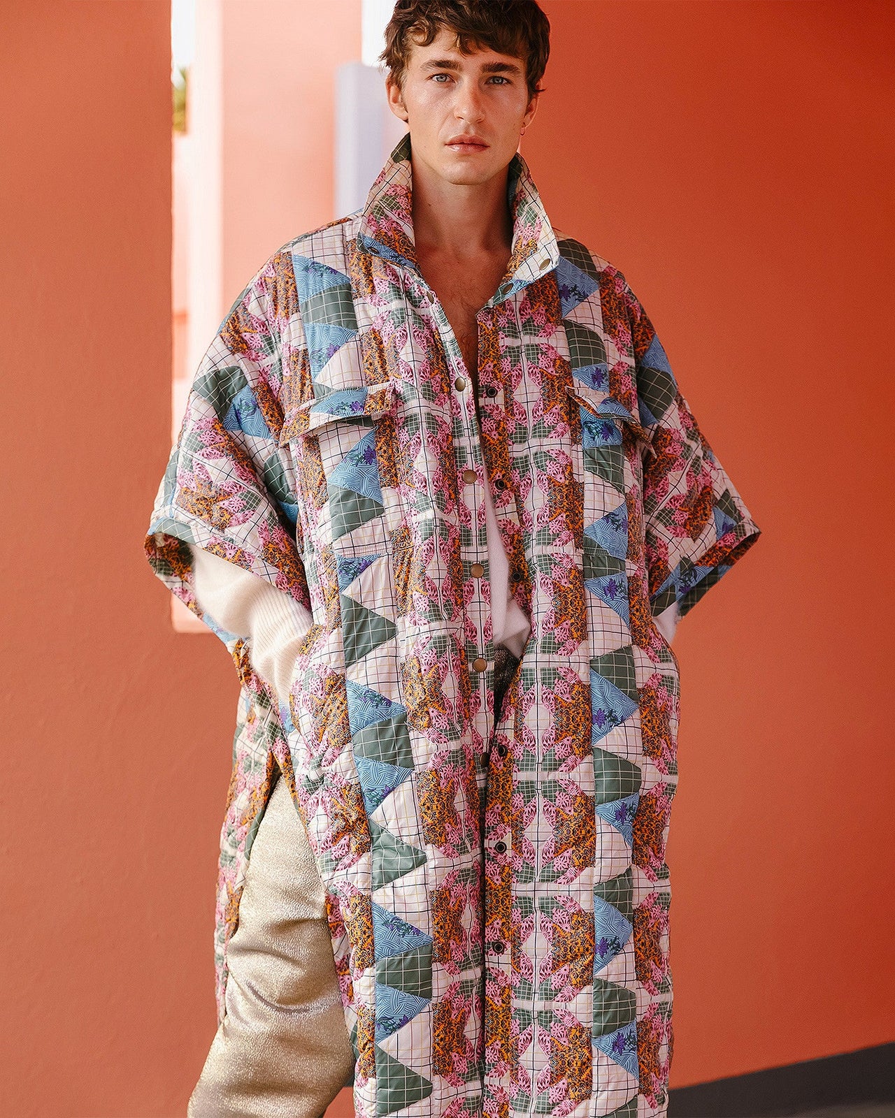 Poncho Fona  Multicolore | Mes Demoiselles Paris - Image 4
