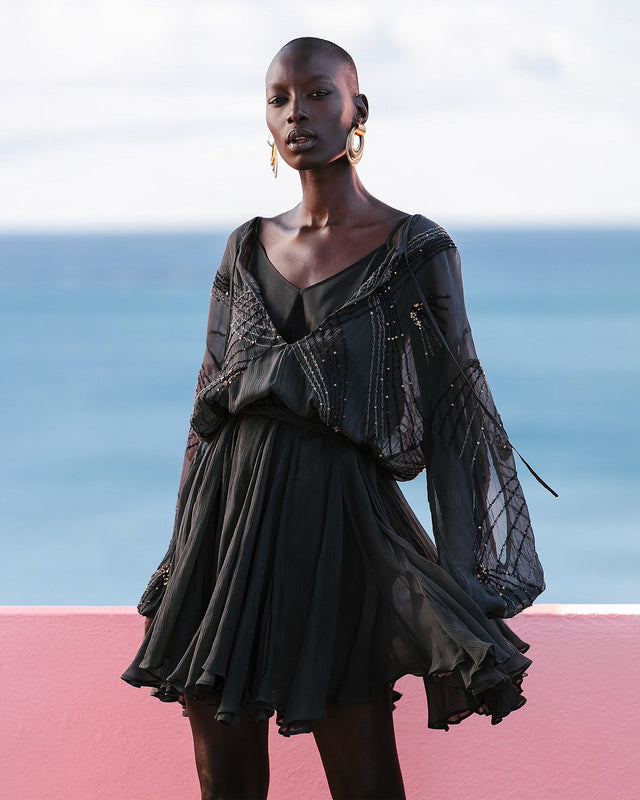 Robe Anna  Noir | Mes Demoiselles Paris - Image 1
