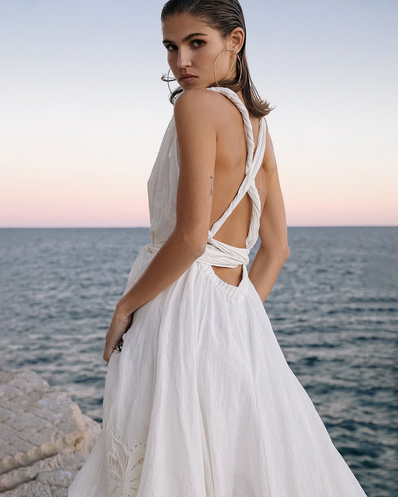 Robe Doperni  Blanc | Mes Demoiselles Paris - Image 7