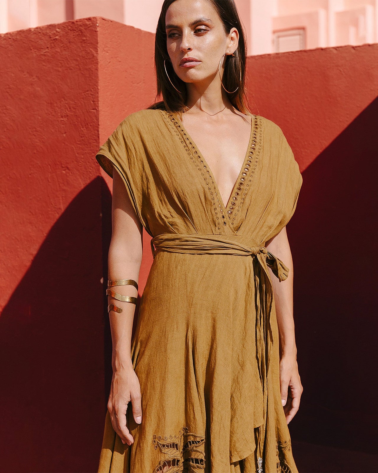 Robe Doperni  Olive | Mes Demoiselles Paris - Image 3
