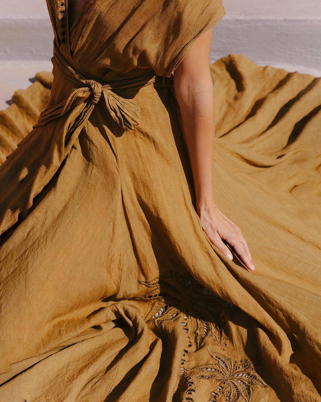 Robe Doperni  Olive | Mes Demoiselles Paris - Image 5