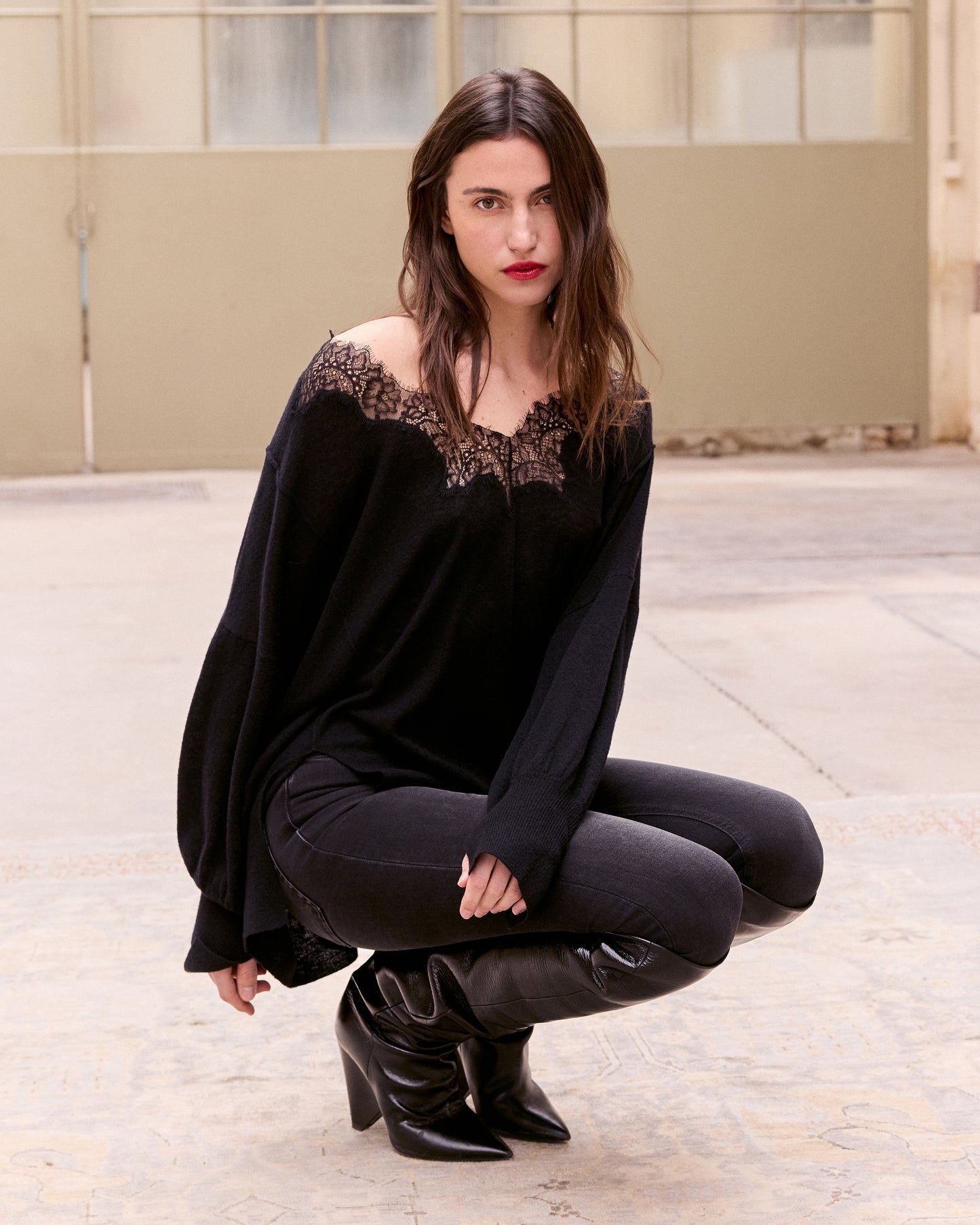 Pull Aera - Noir