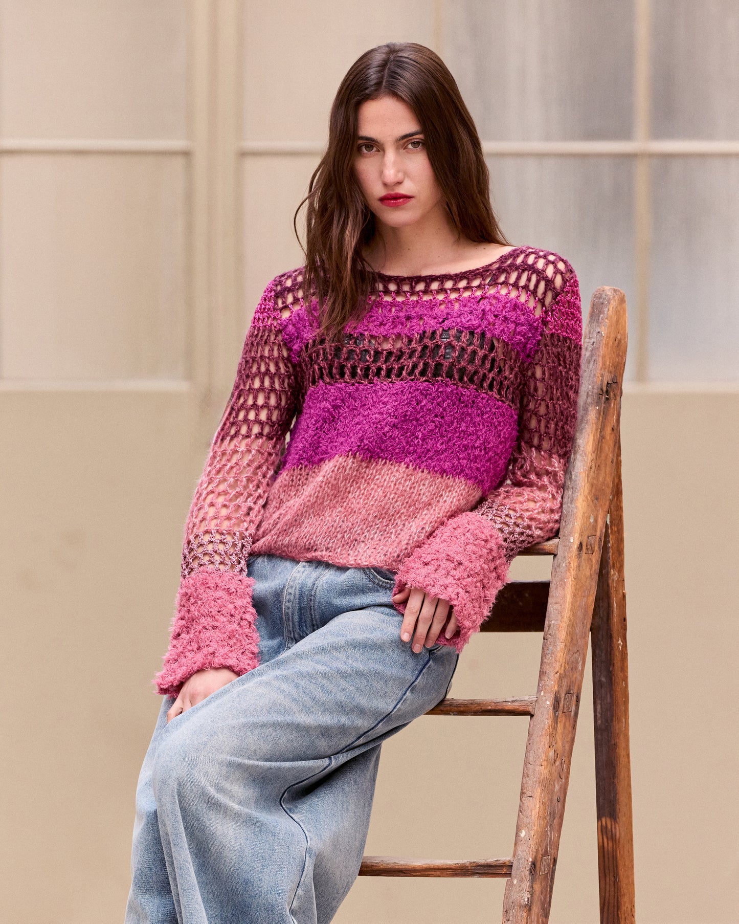 Pull Opha - Mauve
