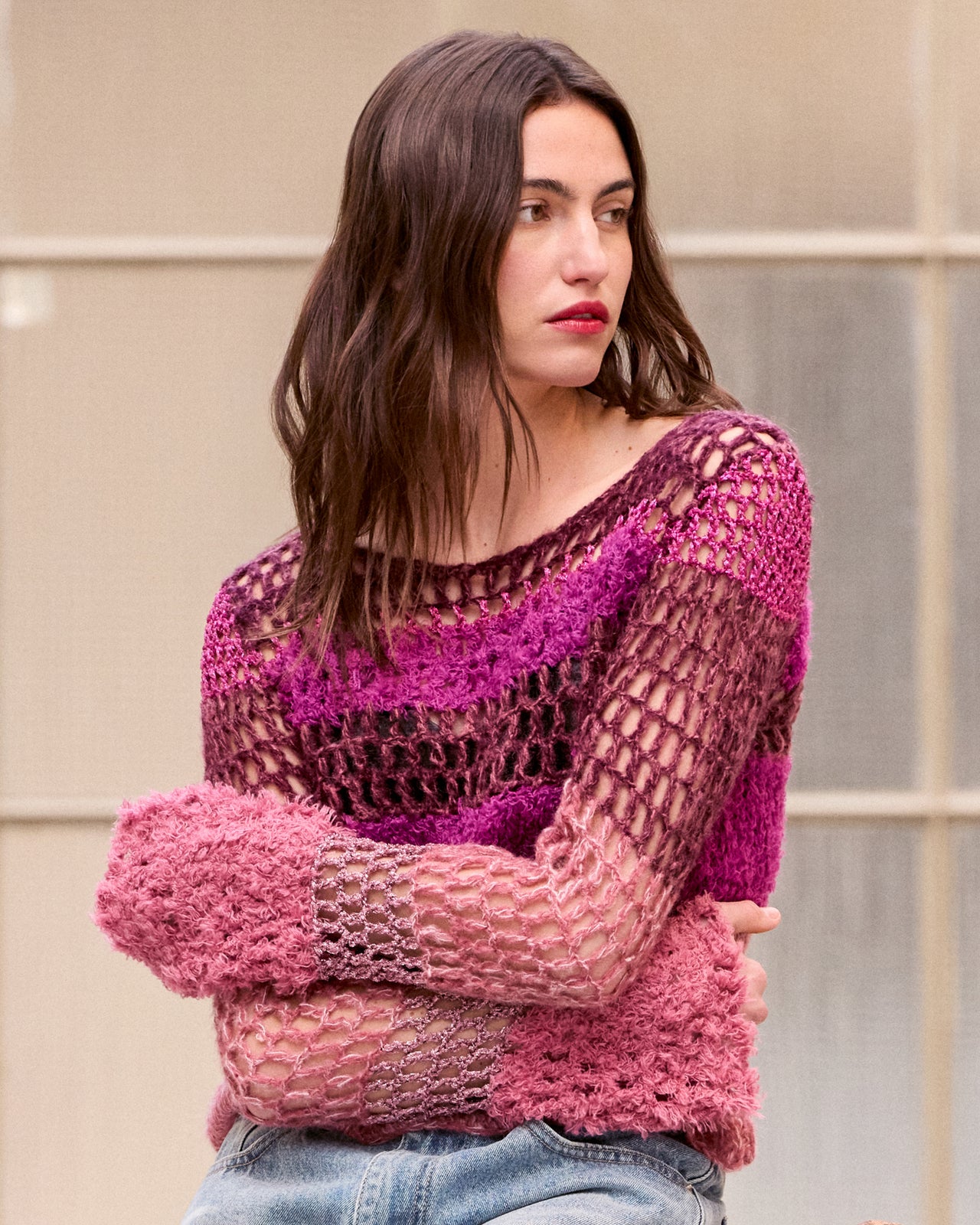 Pull Opha - Mauve - Image 4