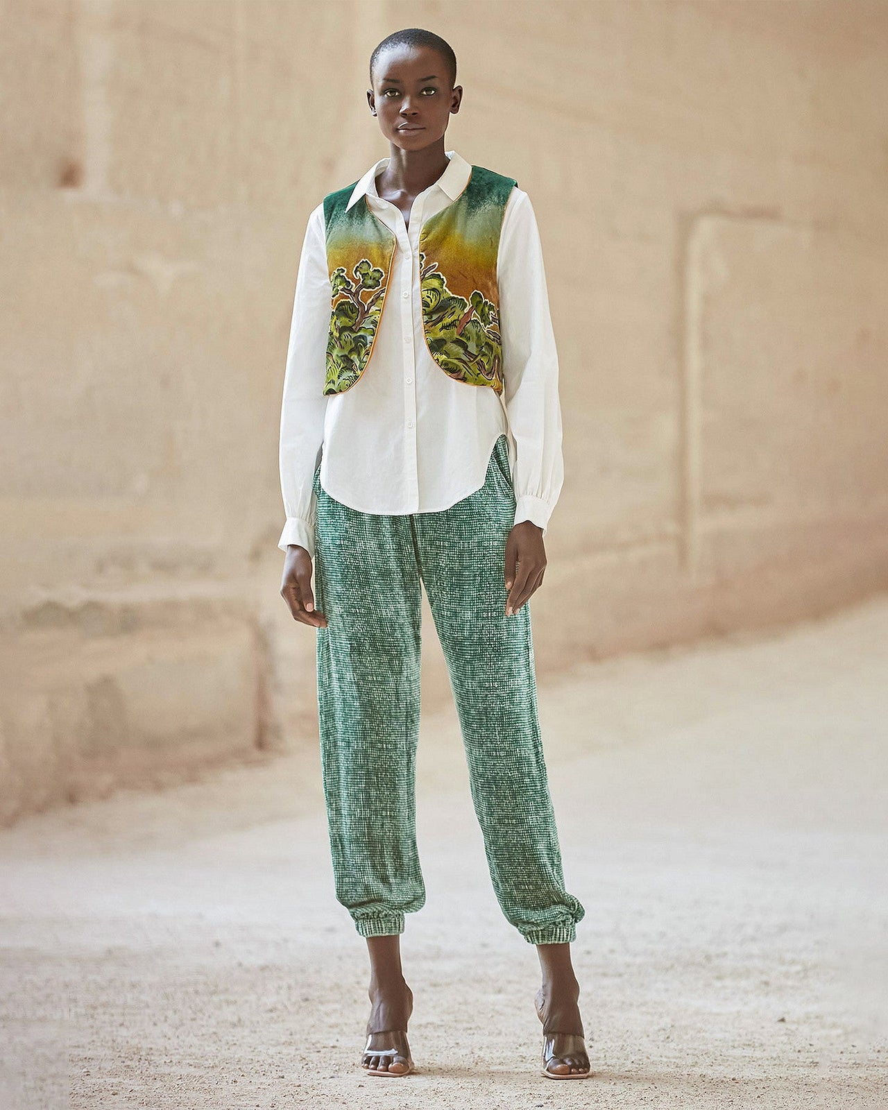 Veste Betula  Imprimé vert | Mes Demoiselles Paris - Image 4