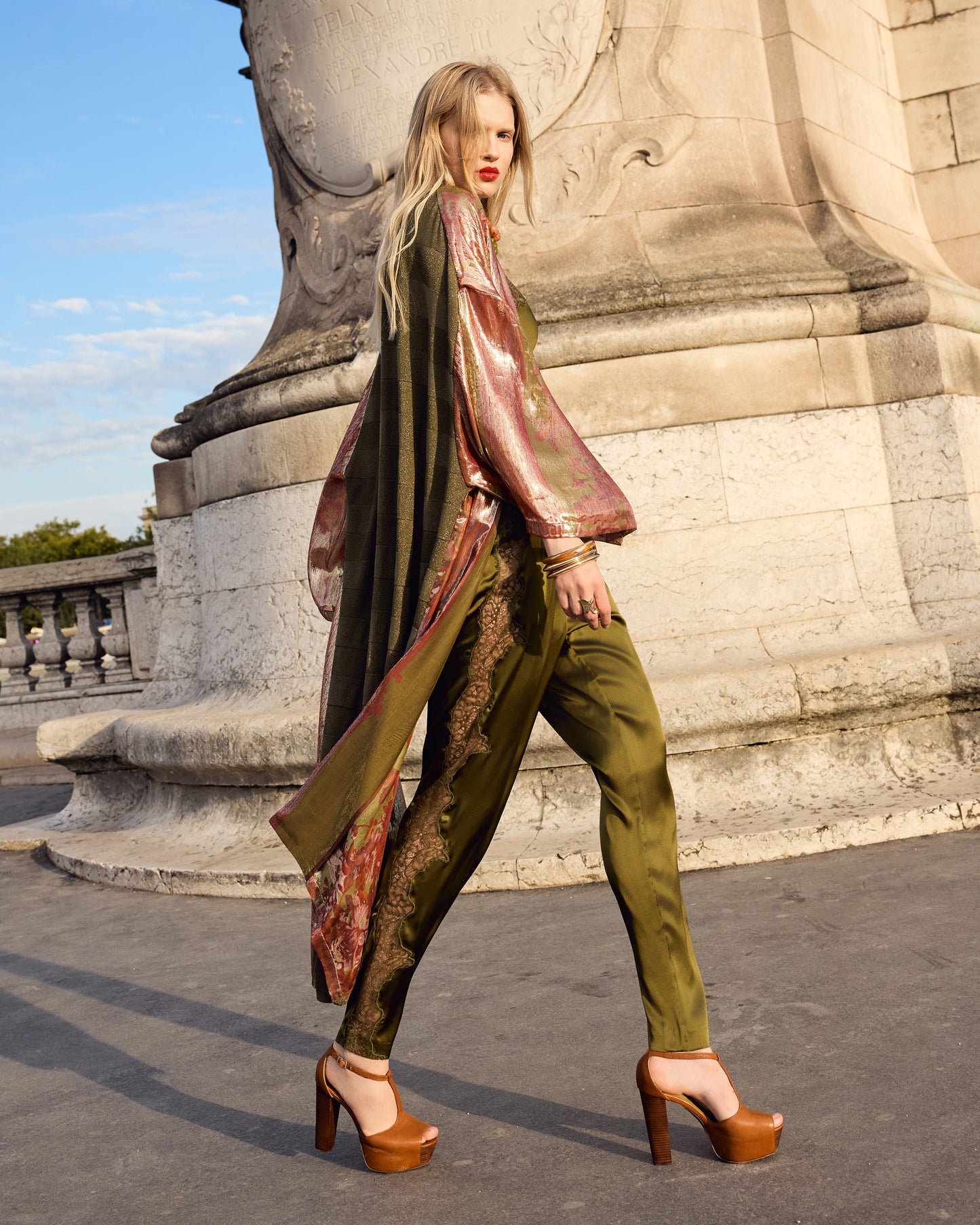 Walbo Kimono - Red
