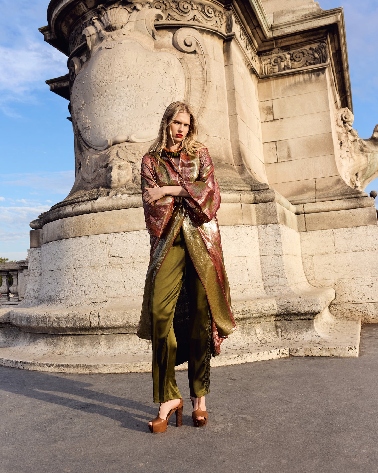 Walbo Kimono - Red