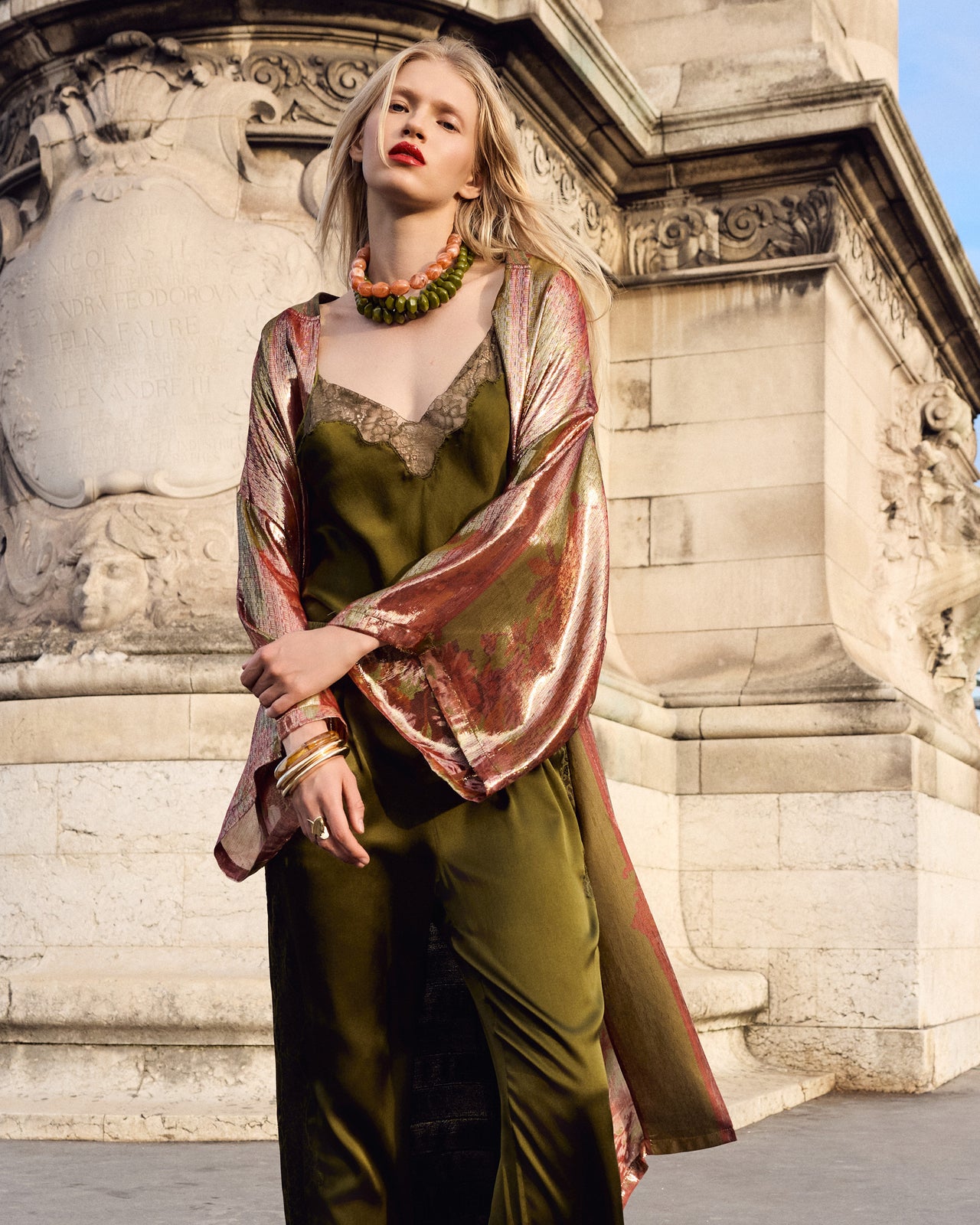 Walbo Kimono - Red - Image 10