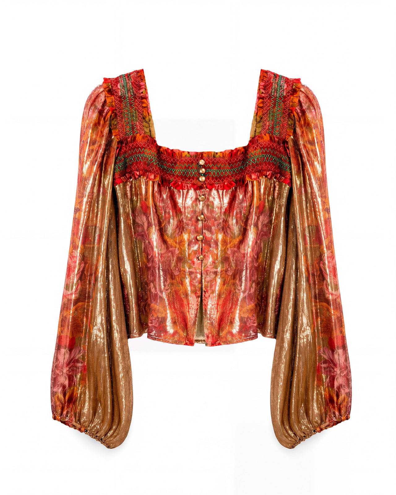 Wiwi Blouse - Red - Image 8