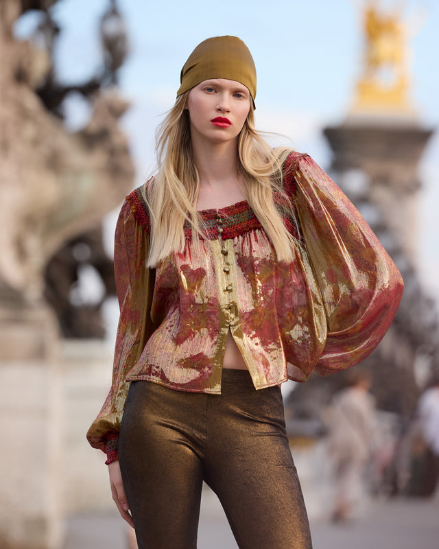 Blouse Wiwi - Rouge - Image 2