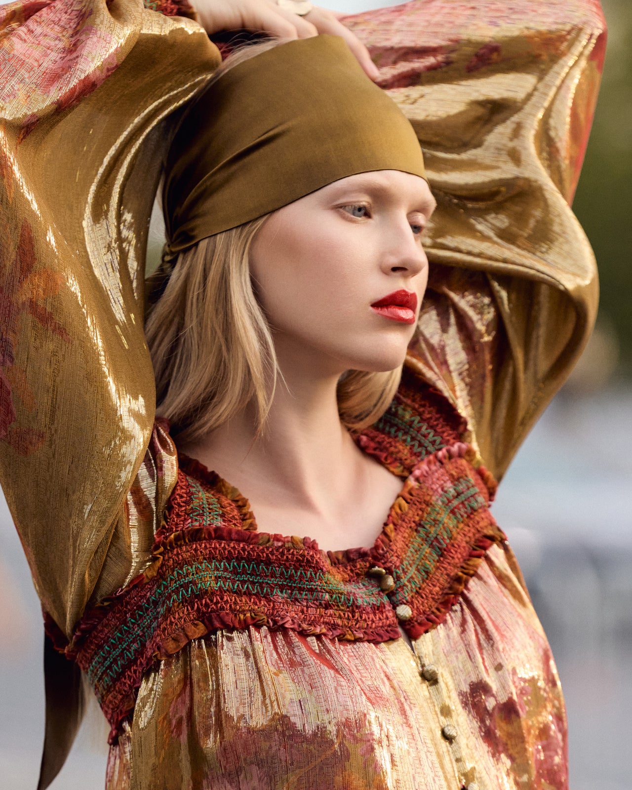 Wiwi Blouse - Red - Image 6